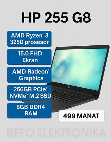 tp link elaqe nomresi: HP 15.6 ", AMD Ryzen 3, 256 GB