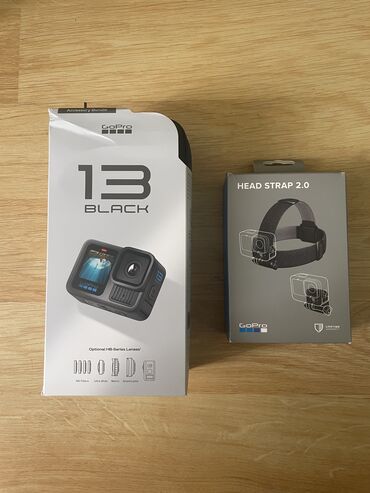z fold 2: GoPro Hero 13 Black Accessory Bundle - 860 AZN GoPro Head Strap 2.0 -