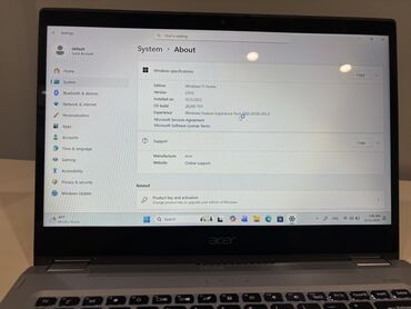 Acer: 💻 Acer 2-in-1 Convertible Noutbuk – Sensor Ekran + Qələm + Barmaq İzi — 9