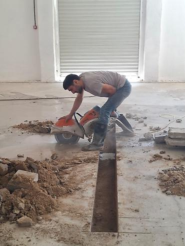 Услуги: Beton kəsmə xidməti Peşəkar avadanlıqla (STIHL benzinli kəsici, su — 3