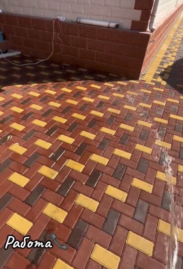 Тротуарная плитка: Прессованная брусчатка • Пресс брусчатка цветной и серый все виды at lalafo.kg — 2 Тротуарная плитка: Прессованная брусчатка • Пресс брусчатка цветной и серый все виды — 2