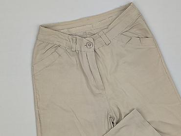 color beige: Chino, Spodnie materiałowe damskie, rozmiar S — 1
