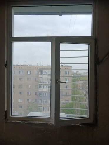 Окна: Пластиковое окно, Поворотно-откидное, цвет - Белый, Б/у, 190 *140, Самовывоз