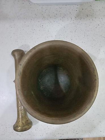 heveng: Qədmi HƏVƏNG dəsti. Çoxdanın malıdır. Hündürlüyü 16sm, diametri 15,5 — 1