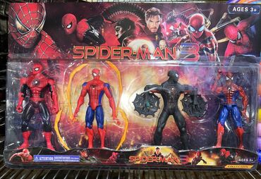 Игрушки: Человек паук герои 4в1 - 450 сом
Человек паук герои 5в1 - 550 сом