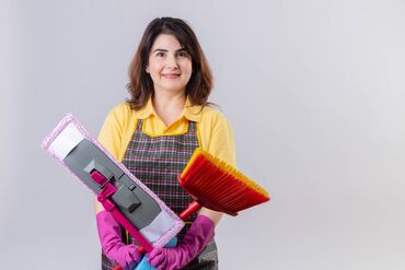 gecə simeni iş: Уборщица требуется, 30-45 лет, 6/1, Ежемесячная оплата