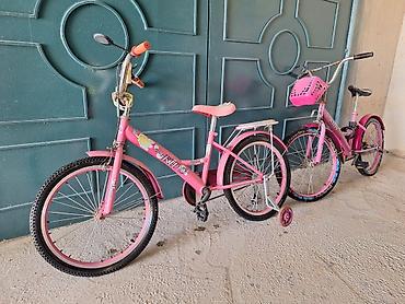 i̇sm: Uşaq velosipedləri – 2 ədəd, çəhrayı rəng. - Model: Kids seriyası. - — 2