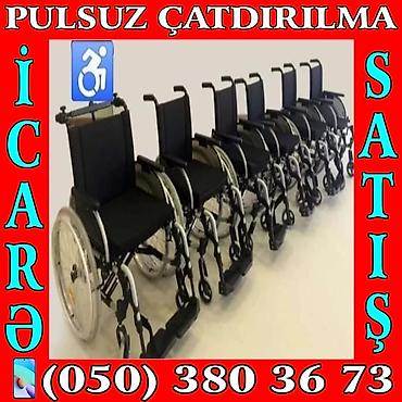 araba: Məhsul: Manual əlil arabaları – satış və icarə Təsvir: - Qatlana bilən — 3