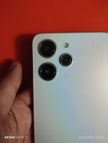 Redmi: Redmi, Redmi Note 12, Б/у, цвет - Серебристый — 1