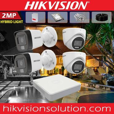 Kamera servis Qurasdirma daxil 299 AZN 4 kamera 4 port dvr 7-