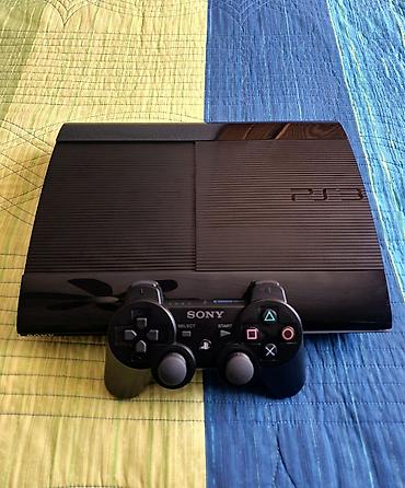 Məhsul: Sony PlayStation 3 (PS3) Super Slim oyun konsolu ustunde hdmi