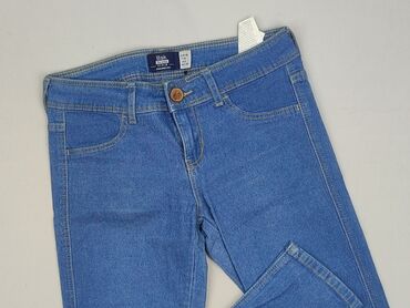 kurtka jeansowa z futerkiem bershka: Bershka, Jeansy damskie, rozmiar S