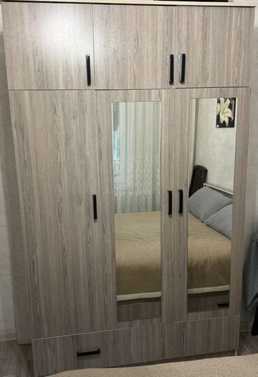 кожаное кресло офисное: Уктоочу бөлмө гарнитуру, Колдонулган, Шкаф, ДСП, Өзү алып кетүү, түсү - Боз
