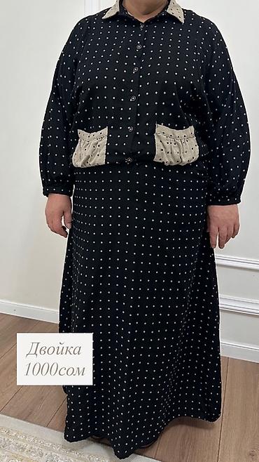 Платья: Повседневное платье, Длинная модель, Платье-рубашка, Все размеры — 8