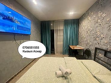 1200: 1 комната, Кудайберген авторынок, Домофон, Круглосуточное заселение, Душевая кабина — 1