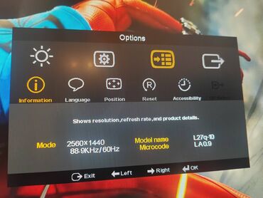 Monitori: Lenovo IPS monitor 27 2K Prodajem vrhunski monitor Lenovo L27q-10 — 14