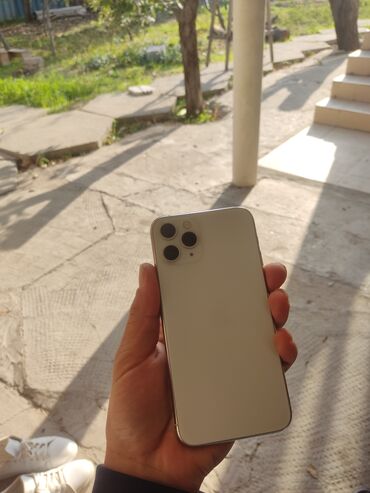 13 про макс цена ош: IPhone 11 Pro, Б/у, 256 ГБ, Белый, 87 %