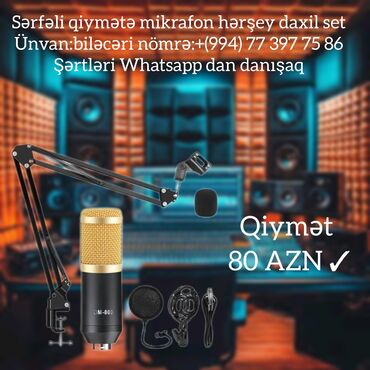 вытяжка 80: İşlənmiş Simli Mikrofon Ünvandan götürmə, Ödənişli çatdırılma
