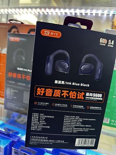 rush wave: BYZ S600 — открытые беспроводные наушники OWS (Open Comfort Earphones) — 2