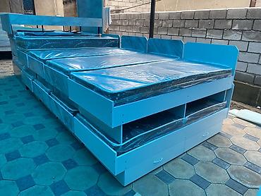 Односпальные кровати: Односпальные кровати, цена 8 500 сом, качество новая, в комплекте — 4