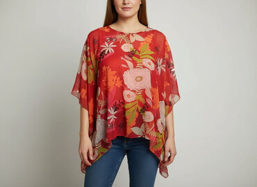 koszula biała plażowa: Atmosphere, Women`s tunic, size 2XL