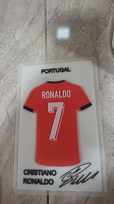 mili: Məhsul: “Portugal – Cristiano Ronaldo 7” dekor paneli - Dizayn — 2