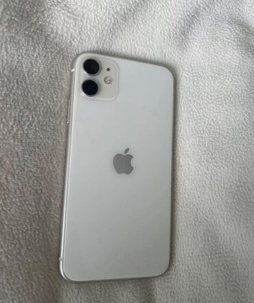 быу телефон: IPhone 11, Б/у, 64 ГБ, Зарядное устройство, Защитное стекло, Чехол, 76 %