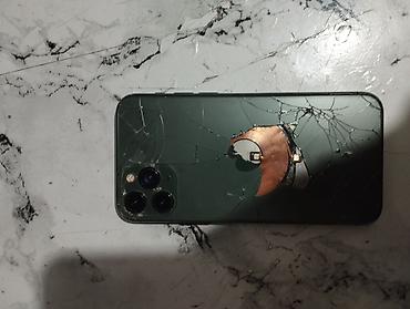 IPhone 11 Pro, 64 GB, Yaşıl, Qırıq lalafo.az -da IPhone 11 Pro, 64 GB, Yaşıl, Qırıq