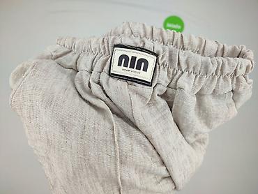 linen trousers pull and bear: Spodnie materiałowe damskie, rozmiar S — 4