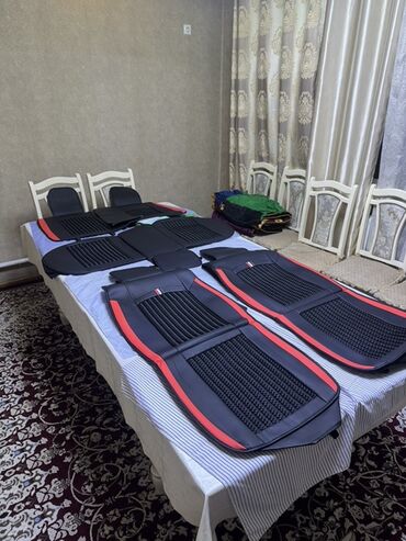 corolla runx: Чехлы Экокожа, С подушкой, цвет - Черный, Universal Seat cover, Новый, Самовывоз