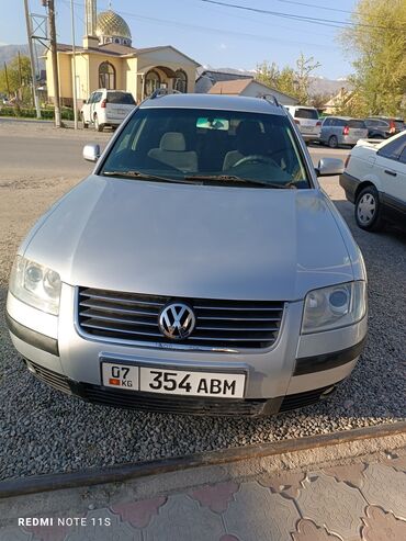 Volkswagen Passat: 2001 г., 2 л, Механика, Бензин, Универсал
