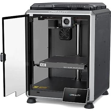 pla filament: Creality K1C 3D printer - Tam qapalı korpus və şüşə qapı – sabit — 1
