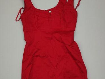 czerwona sukienki midi na wesele: Sukienka, S, stan - Dobry