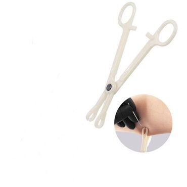 Инструмент для пирсинга, одноразовые стерильные щипцы - зажим с
