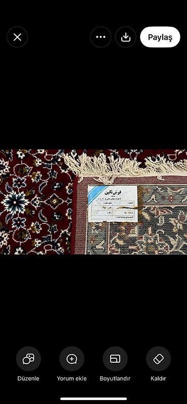 Ev və bağ: Xalça İran, Kredit yoxdur — 2