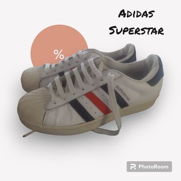 papucice elegantne broj: Adidas, 40, bоја - Bela