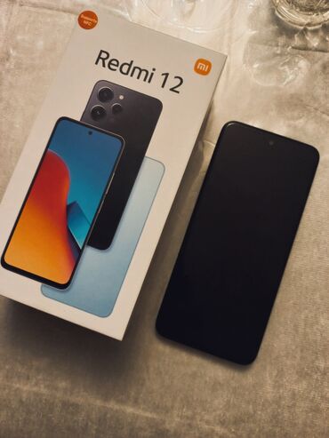 xiaomi redmi note 8 pro 128gb kontakt home: Xiaomi 12, 256 GB, rəng - Qara, 
 Sensor, Barmaq izi, İki sim kartlı