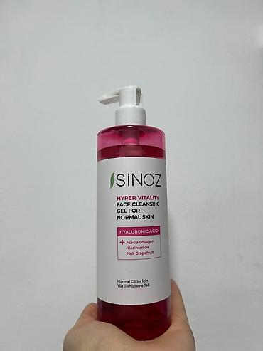 gel: Sinoz Hyper Vitality Face Cleansing Gel for Normal Skin – üzdə yumşaq — 1