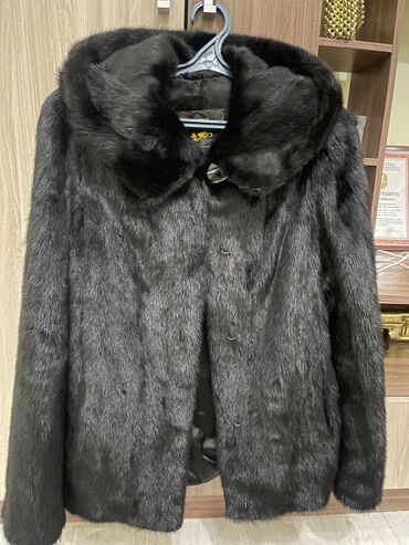 пальто альпака с норкой турция: Шуба, Норка, Короткая модель, Турция, С капюшоном, M (EU 38)