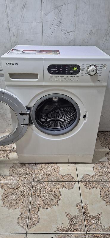 Məişət texnikası: Paltaryuyan maşın Samsung, 5 kq, İşlənmiş, Avtomat, Qurutma var, Ödənişli çatdırılma — 2