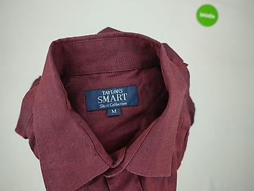 basic t shirt oversize: Taylor, Koszulа dla mężczyzn, rozmiar M — 4