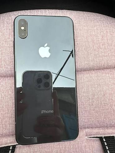 IPhone X, Б/у, 256 ГБ, Space Gray, Зарядное устройство, 100 %