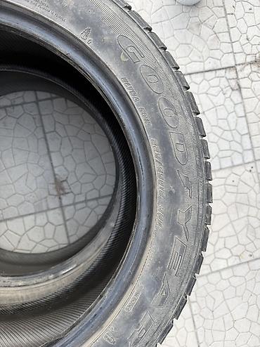 bmw x8: Шины 225 / 55 / R 18, Зима, Б/у, Пара, GoodYear — 2