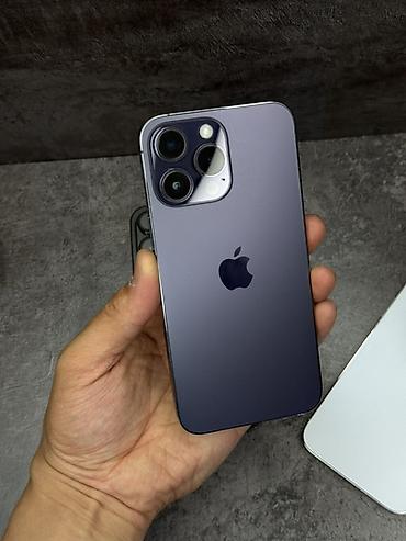 iphone cs: IPhone 14 Pro Max, Б/у, 256 ГБ, Зарядное устройство, Защитное стекло, Чехол, В рассрочку, 95 % — 7