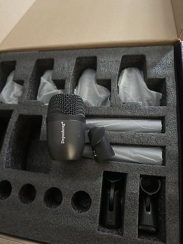 elde tv: Depusheng professional microphone dəsti. Dəst qutuda təqdim olunur və — 3