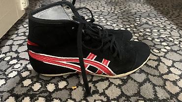 ASICS борцовки (wrestling shoes), высокая модель. - Цвет: черный