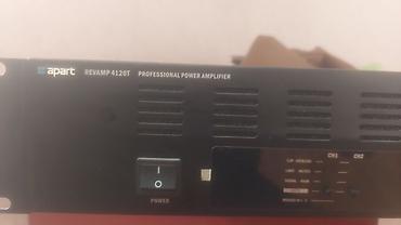 amplifier: Məhsul: Səhnə üçün LED “moving head” işıq və Apart REVAMP 4120T — 6