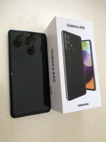 телефон самсунг 50: Samsung Galaxy A52, Б/у, 128 ГБ, цвет - Черный, 2 SIM