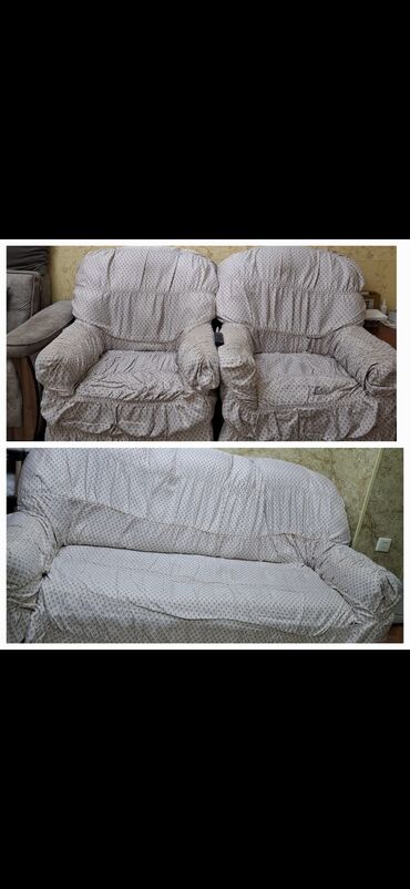 metbex divanları: Divan, 2 kreslo, Açılan