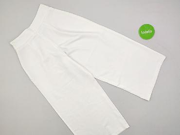 white flare jeans: Spodnie materiałowe damskie, rozmiar S — 2